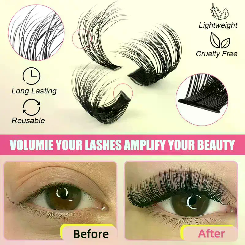 Cluster Lashes Kit Individual  – Faux Mink Lash recenzja i cena