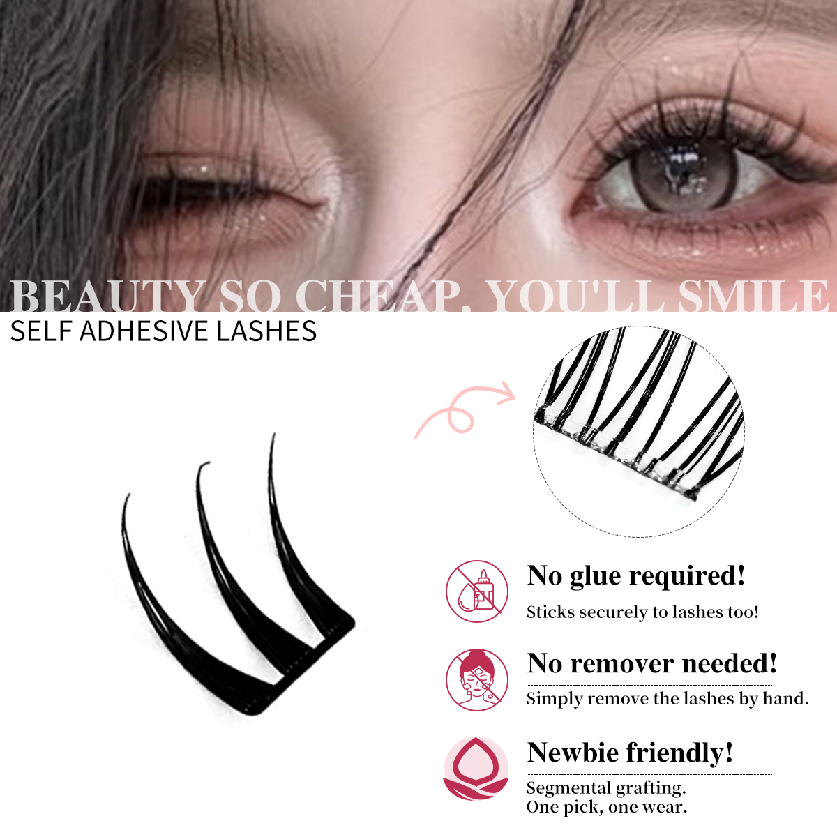 No-Glue Eyelash Clusters Ultra – Eyelash Extension Menu recenzja i cena