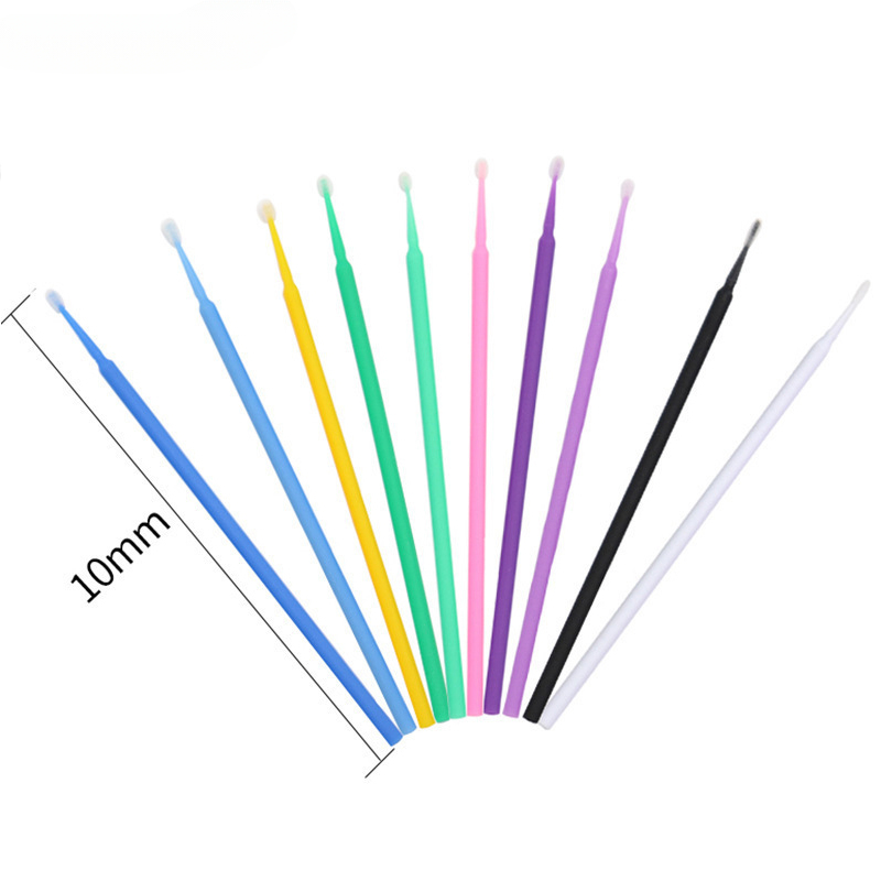 100Pcs Eyelash Cleaning Brush  – Micro Brush Applicator recenzja i cena