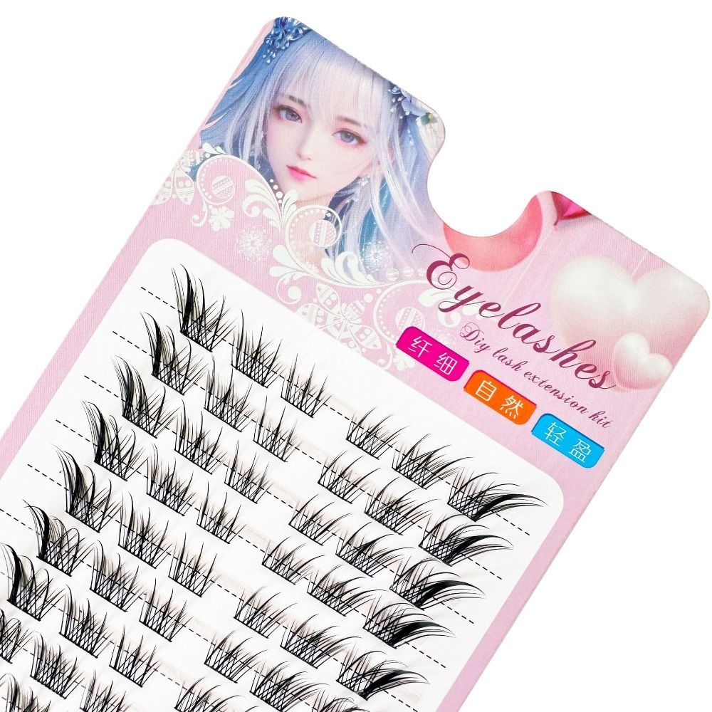Women Beauty 3D Cat Eye Cluste – Eyelash Extension Fox Eye recenzja i cena